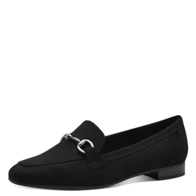 Image de MARCO TOZZI Mocassin by Guido Maria Kretschmer 2 24212 42 Femme, Noir (Textile), 38 EU