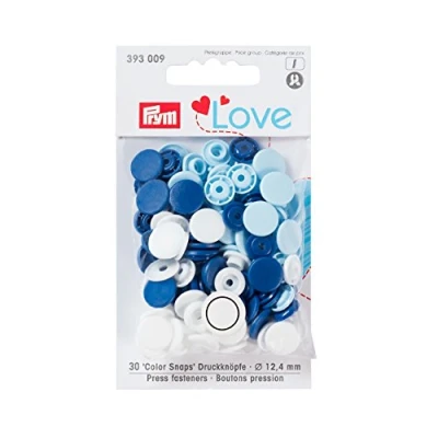 Image de Prym Love Snap Fastener, Multi Colour, 4 x 6.7 0.33 cm