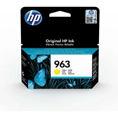 Image de HP 963 (3JA25AE) Jaune Cartouche d&#039;encre
