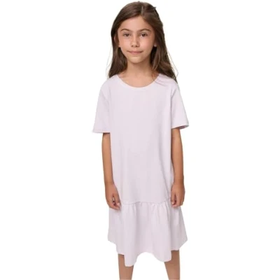 Image de Urban Classics Valance Robe en jersey pour enfants, Taille: 134/140, Softlilac