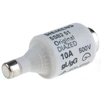 Image de Siemens fusible diazed 500 V GL/GL 10 A dII/e27