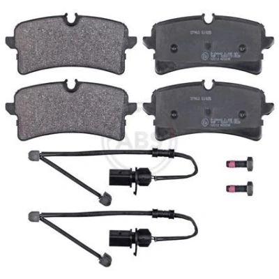 Image de A.B.S. 37963 Jeu de plaquettes frein contact signal d&#039;usure inclus AUDI: A6 C7 Avant, A7 Sportback, Berline, PORSCHE: Macan