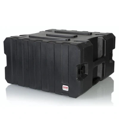 Image de GATOR CASES HGF G PROR 6U 19 Rack en polyéthylène moulé, Profondeur 19&quot; avec roulettes