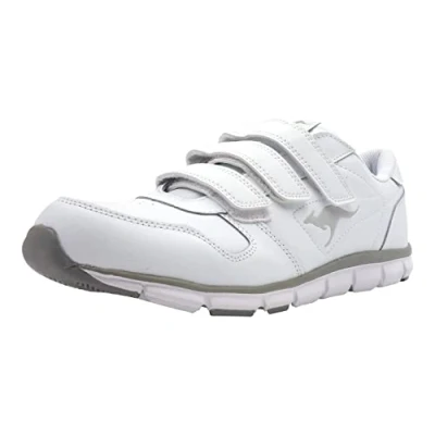 Image de KangaROOS Mixte K bluerun 700 V B Baskets Basses, White Lt Grey 002, 38 EU