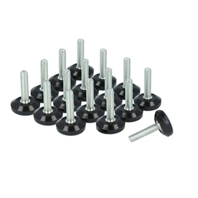 Image de GleitGut 16 x patins téflon avec filetage M6 22 mm Pied vérin meubles