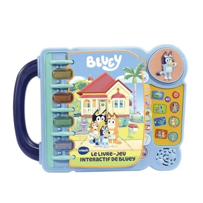 Image de VTech Bluey Mon Livre Jeu Interactif, Éducatif Enfant, Jouet 3/7 ans Version FR