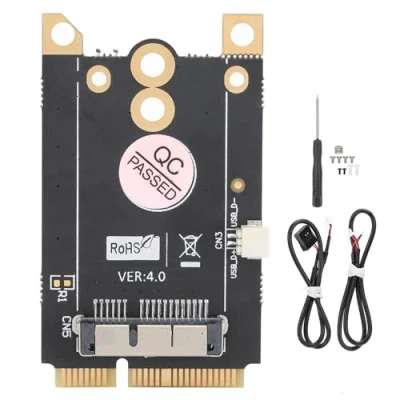 Image de carte adaptateur Mini PCI E vers BCM94630 Convertisseur de WiFi 12 + 6 broches pour Windows 7/8 / 8.1, OS X Broadcom BCM94360CD BCM943602CS BCM94360CS2 BCM94331CD BCM94360CSAX