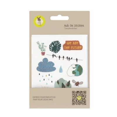 Image de Lässig Mixte enfant Sticker Rub On Planet, Colorée, Taille unique EU