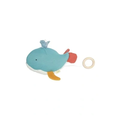Image de Sigikid Baleine Musicale Green Jouet pour bébé et Petit Enfant, 39544, Bleu/Blanc, Taille Unique