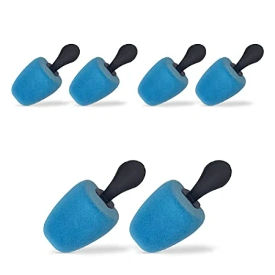 Image de DELFA Samty Embauchoir Pour chaussures carrées (forme carrée) Mousse femme Taille 37 41, bleu clair, 41