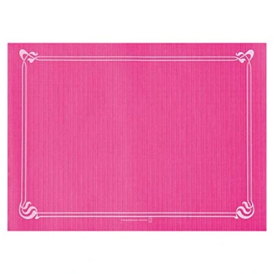 Image de 500 unité Sets De Table 48 G/M2 31X43 Cm Fuchsia Cellulose