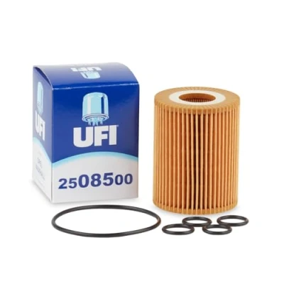 Image de UFI Filters, Filtre à Huile 25.085.00, de Remplacement, Adapté aux Voitures, Applicable sur Différents Modèles tels que Chevrolet EU, Opel et Vauxhall