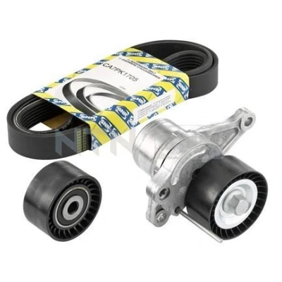 Image de SNR KA855.24 Jeu de courroies trapézoïdales à nervures RENAULT: GRAND SCENIC 2, ESPACE 4, MEGANE NISSAN: Qashqai / Qashqai+2 I, X Trail
