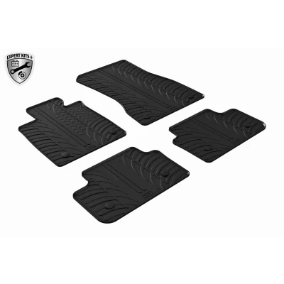 Image de VAICO V20 5169 Ensemble de tapis sol Caoutchouc avant et arrière