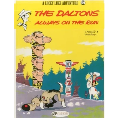 Image de Lucky Luke tome 34 the Daltons always on run (34)