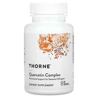 Image de Thorne Quercetin Complex Supplément de Quercétine Phytosome avec Bromélaïne 60 Capsules
