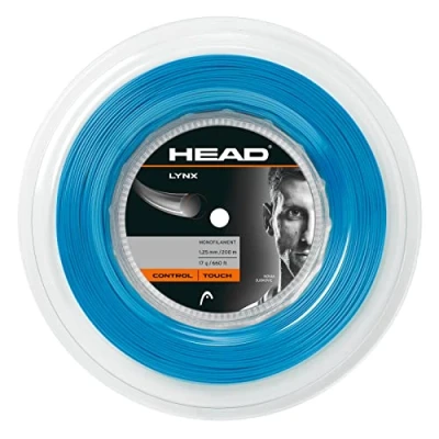 Image de HEAD String Reel Lynx Bobine 17 mm Corde monofilament pour Raquette de Tennis, Bleu Unisexe, Gauge