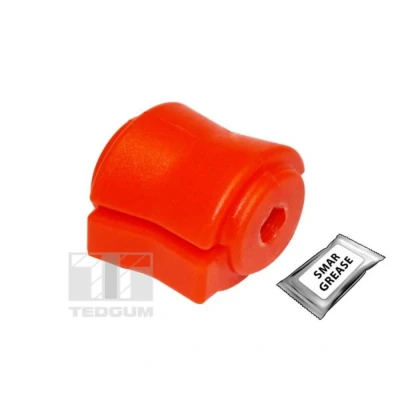 Image de TEDGUM TED35023 Silent Bloc De Barre Stabilisatrice Essieu avant, intérieur PU (polyuréthane) Support en caoutchouc 17 avec graisseur FIAT: BRAVO 2