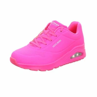 Image de Skechers Femme Uno Night Shades Basket, Rose, 39 EU