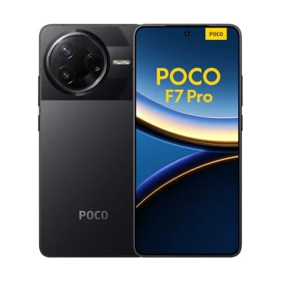 Image de Xiaomi Smartphone POCO F7 Pro, 12+512, Noir, Batterie 6000mAh, HyperCharge 90W, HyperAI (Chargeur Non Inclus)