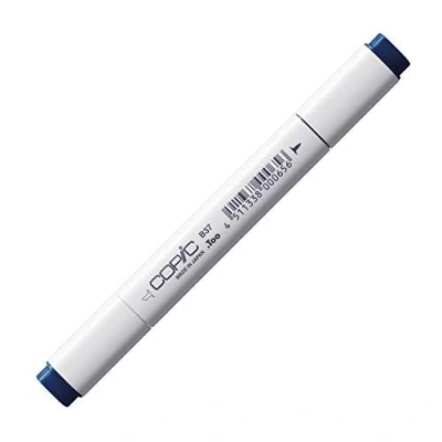 Image de COPIC Classic B37, Antwerp Blue, Twin Marker avec une pointe moyenne et fine
