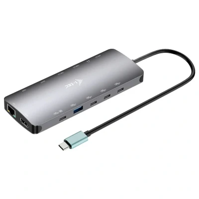 Image de i tec Station daccueil USB C® C31NANOTRIPLED140 avec fonction de chargement, alimentation