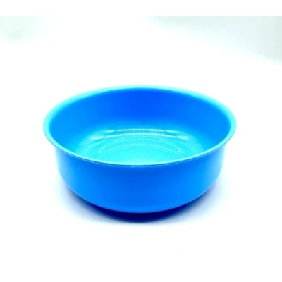 Image de Kimmel Bol à soupe en plastique réutilisable incassable empilable 10 cm Bleu clair
