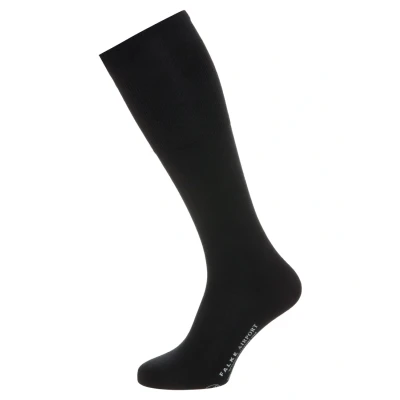 Image de Falke Airport KH Chaussettes hautes, Homme, Taille: 47/48, Black