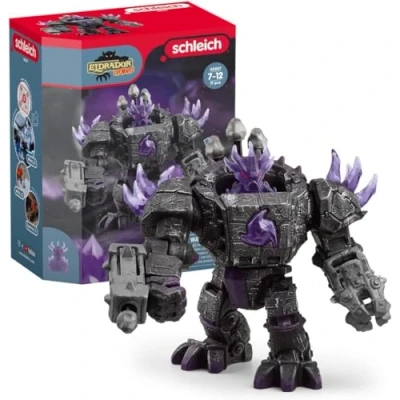 Image de Schleich 42557 Master Robot des Ténèbres Avec Mini Creature, dès 7 ans, Eldrador Creatures coffret, 18,4 x 11 23 cm