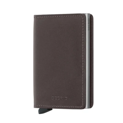 Image de Secrid Slimwallet Original Dark Brown Gravure gratuite