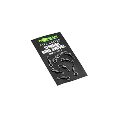Image de Korda PTFE Spinner Ring Swivel (8 pcs) Size 11