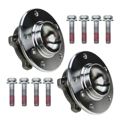 Image de ATEC Germany 2x moyeu de roue avant jeu roulements roue, Compatible avec BMW Série 1 (E81) (E87) (E88) (E82),Série 3 (E90) (E93) (E92) (E91),X1 (E84),Z4 Roadster (E89)