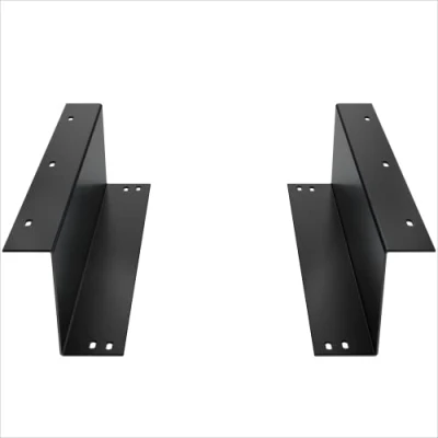 Image de ACROPAQ Support de Montage pour Tiroir Caisse 2 x Rails, Monnaie 33 cm, Acier Robuste, Facile sous Table ou Comptoir Rail Montage, P0012