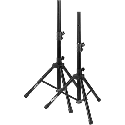 Image de Ibiza Sound MINI Supports d&#039;enceintes avec Housse Hauteur Max 1.20M / Charg 30 kg SS01B