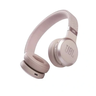Image de JBL Live 460NC Casque audio supra auriculaire sans fil Écouteurs Bluetooth avec réduction de bruit et commande pour appels Autonomie jusqu&#039;à 50 heures Rose