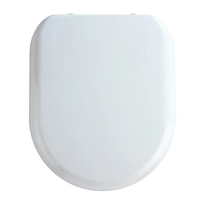 Image de WENKO Abattant WC Santana Couvercle de antibactérien, abaissement Automatique Blanc