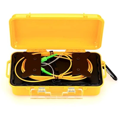 Image de Outil de test fibre optique SC/APC SM (9/125) OTDR Launch Box 1 km Extension Cord