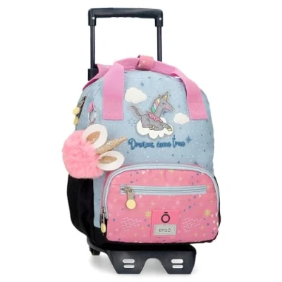 Image de Enso Dreams come true Sac à dos préscolaire avec chariot Multicolore 23x28x10 cm Polyester