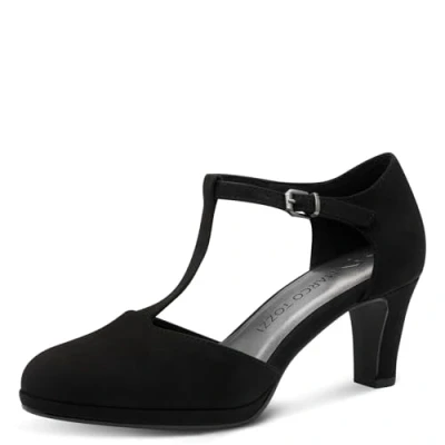 Image de MARCO TOZZI Escarpins pour Femme avec Sangle 2 24401 43, Noir, 39 EU