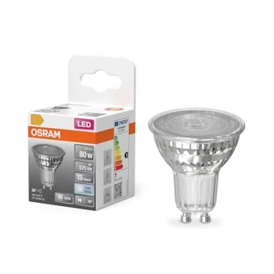 Image de OSRAM 4099854457401 Lampe à réflecteur LED CEE E (A G) GU10 6.1 W blanc froid (Ø x H) 50.00 mm 1 pc(s)