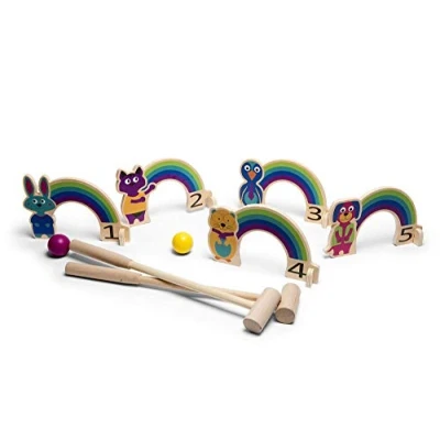 Image de BS Toys Crocket Jeu d&#039;extérieur pour enfants, Taille: One Size, Multi coloured
