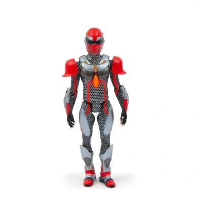 Image de Gormiti, Figurine articulée 15 cm, Scion avec Armure, Modèle Feu Zane, pour Les Enfants à partir de 4 Ans, GRV182