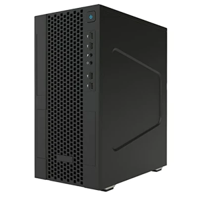 Image de Itek SMALLCOM P Boîtier Mini Tour mATX, USB3, 2XUSB2, Type C, Mesh, Noir