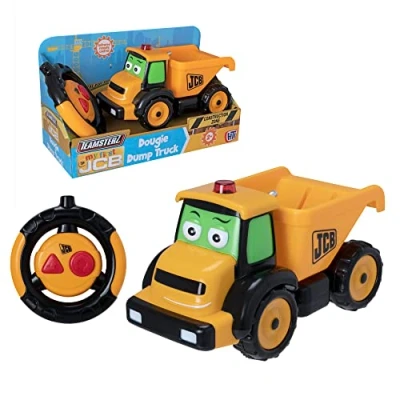 Image de Teamsterz JCB My First Dougie Dump Truck RC Toy Véhicule de construction télécommandé Jeu véhicules Jouets voiture et camion À