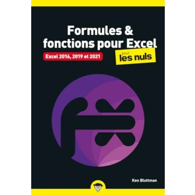 Image de Formules et fonctions pour Excel les Nuls poche Nouvelle édition