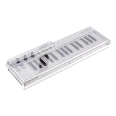 Image de DeckSaver Coque Le pour Arturia Keystep Couvercle de Protection en Polycarbonate Super Durable Couleur Transparente fumée, fabriquée au Royaume Uni Choix des producteurs Une