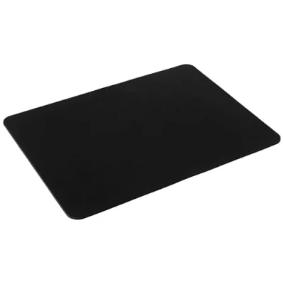 Image de silmo Tapis de Souris Taille S (25 x 20 cm) Mouse Pad Petit, Motif Noir, approprié pour Bureau et Gaming