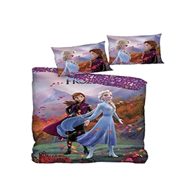 Image de Parure de lit miraculous ladybug rose housse couette réversible 140x200 cm + taie d&#039;oreiller 63x63