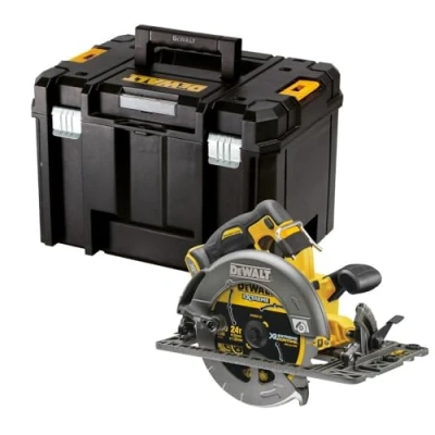 Image de DeWalt DCS579NT Scie circulaire sans Fil 54 V XR Flexvolt 190 mm Brushless Noir/Jaune