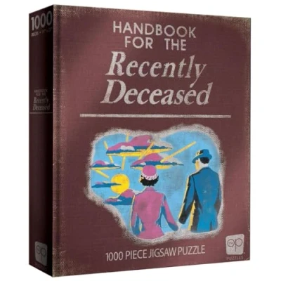Image de USAopoly Beetlejuice Handbook for The Recently Deceased 1,000 Piece Puzzle, TOP PZ026, Multicolor